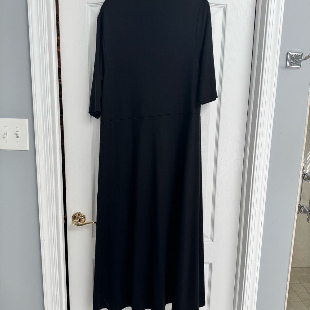 Vince Black Sweater Maxi Dress